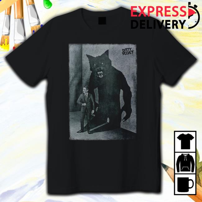 Dirty Velvet Shadowman Shirt Official Dirty Velvet Shadowman Long Sleeve T Shirt