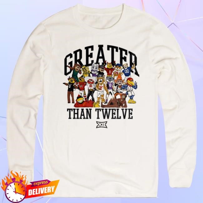 Charliehustle Big 12 Conference Mascot Family Long Sleeve Charliehustle Big 12 Conference Mascot Family L/S Shirt
