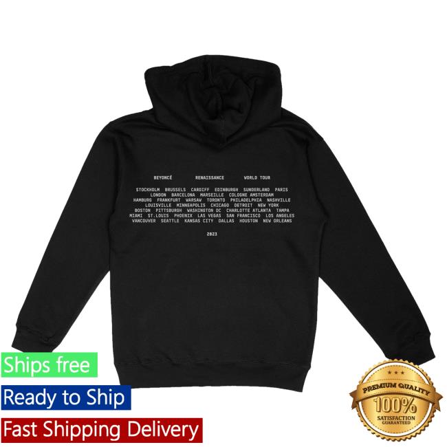 Official Beyoncé Official Renaissance World Tour Merch On Air Attractive Hoodie Beyonce