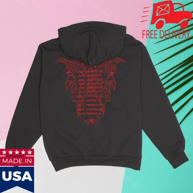Official Lucki Merch WakeUpTour Hoodie Official Lucki Merch WakeUpTour Hood
