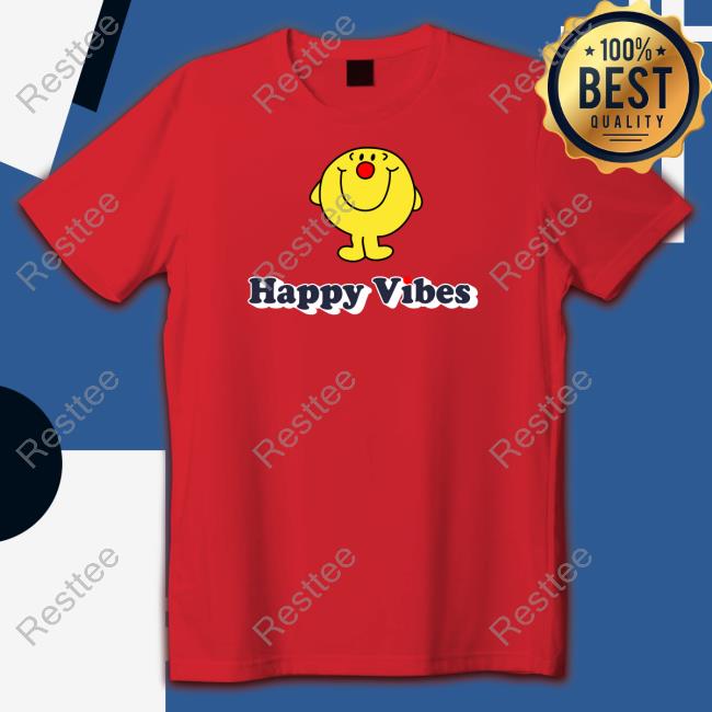 Martin Freeman Happy Vibes Tee Shirts Red Nose Day