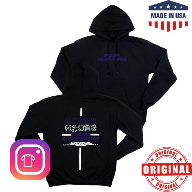 Official Lorna Shore Merch Store Lorna Shore Pain Remains Trilogy Champion Hoody Black LornaShore