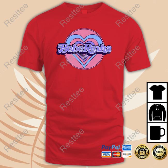 Bebe Rexha Hearts Custom Ringer Shirts