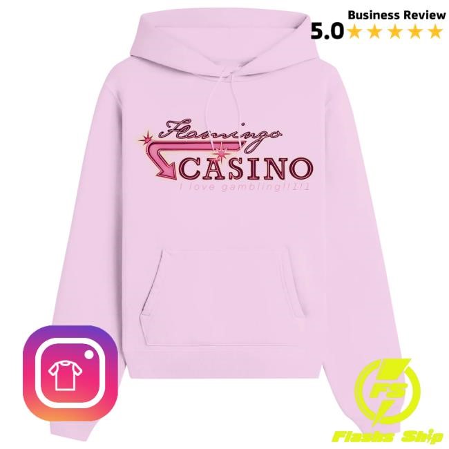 Official Flim Flam Flamingo Casino Adult Hoodie FlimFlam