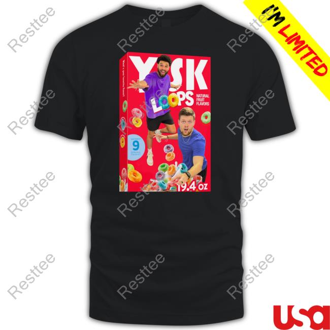Official You Should Know Podcast Ysk Loops T Shirt