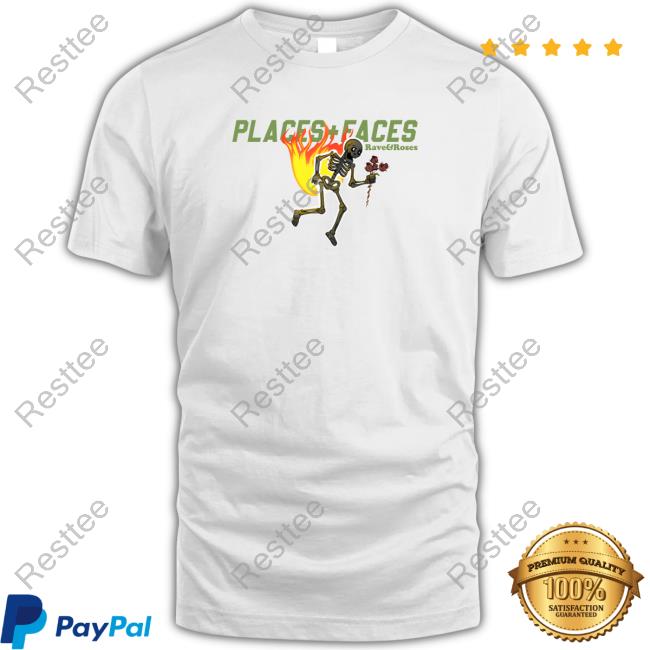 Heisrema Merch Collab Rema X Places Faces Rave And Roses Tee
