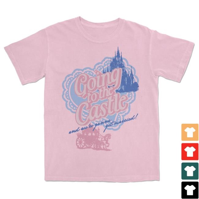 Official The Lost Bros Going to the Castle T Shirt - Pink