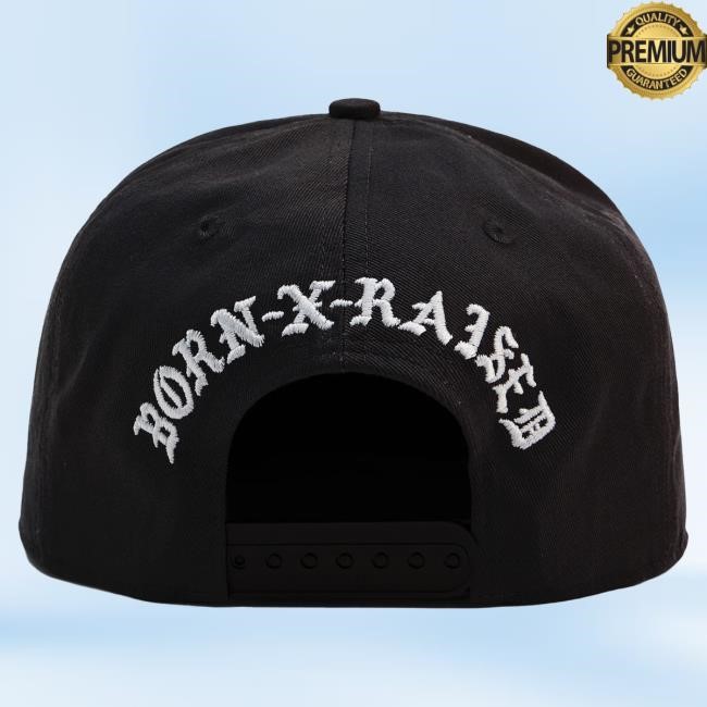 Official Born X Raised Merch Store Shop Gorf One Snapback Cap: Black BornxRaised Official Born X Raised Merch Store Shop Gorf One Snapback Cap: Black BornxRaised