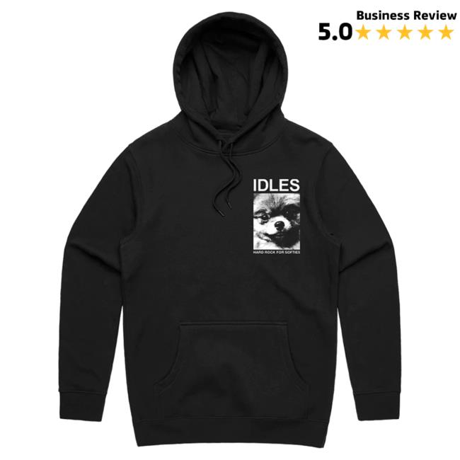 Official Idles Band Merch Store Shop Hard Rock For Softies Crew neck IdlesBand