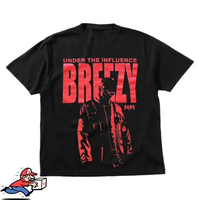Official Chris Brown Merch Store Shop ChrisBrown Breezy Impact Short Sleeve T Shirt