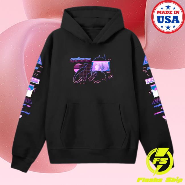 Motherv3 X Uwu Collab Merch Motherv3 Virtual World Hoodie