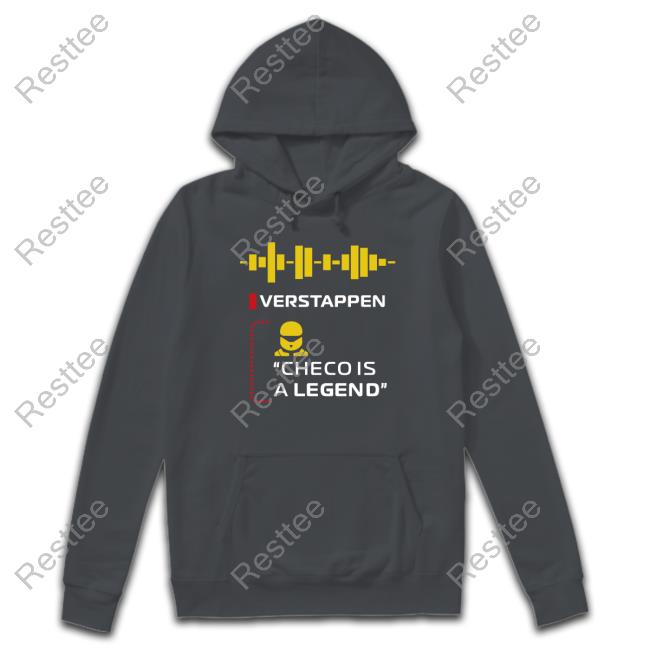 Verstappen Checo Is A Legend T Shirt Navy Official Verstappen Checo Is A Legend Shirts