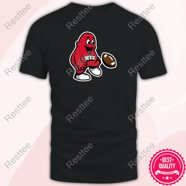Official Western Kentucky Nil Store Big Red Helmet Collection Desperado Tee