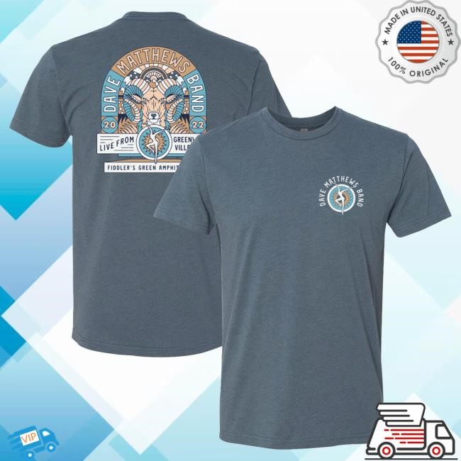 Official Dave Matthews Merch Store Shop Dave Matthews Band Greenwood Village Event Hot Shirt