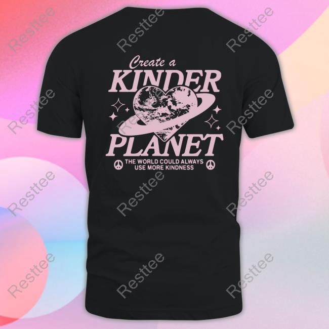 3Kindsco Kinder Planet Hoodie Kinder Planet Tee Shirt