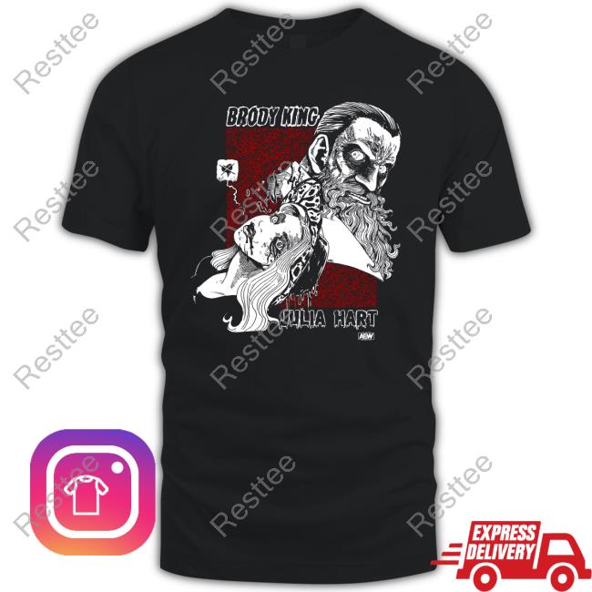 Official Brody King & Julia Hart - Twisted Fiction T-Shirt
