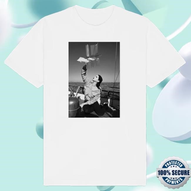 Lana Del Rey 2025 Photo Tour Shirts - White | Lana Del Rey Merch Store Shop Official