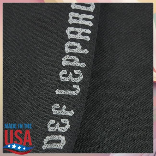 Official Def Leppard Merch Wing Flag Sweatshirts