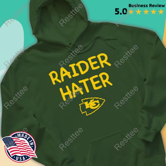 Official Raider Hater Kansas City Chiefs Tee