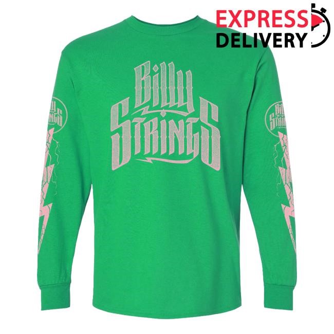 Billy Strings Merch Lightning L/S T Shirt (Simon Walker) Billy Strings Merch Lightning LS T Shirt (Simon Walker)