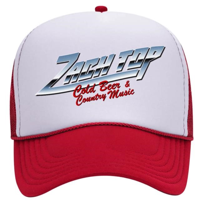 Official Zach Top Merch Chrome Hat