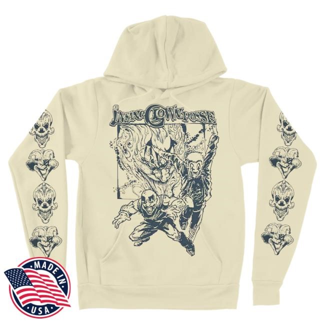 Official Icp Merch Insane Clown Posse "Ashcan Jumpers" Pullover Hoodie