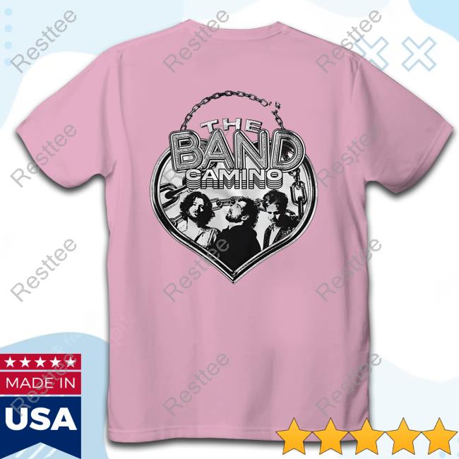 The Band Camino Merch Heart Locket Hoodie Official The Band Camino Merch Heart Locket Tee