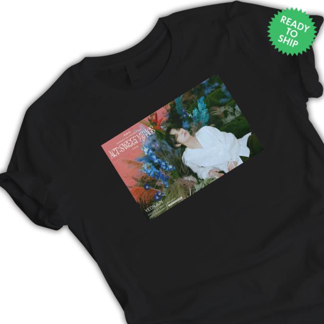 Txt World Tour Merch Sweet Mirage Poster Tee Shirt
