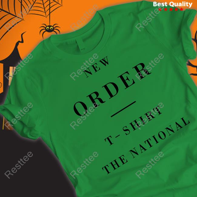 New Order T Shirt The National T Shirt