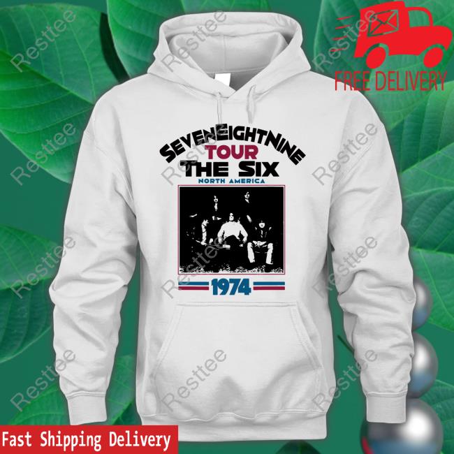 Seven Eight Nine Tour The Six North America 1974 Hoodie