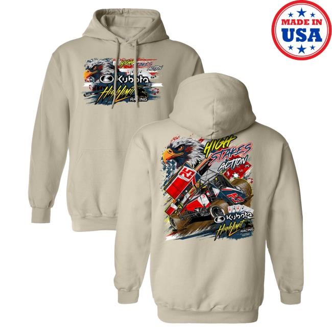 Official High Limit Racing 2025 2025 High Limit Eagle - Tee - White