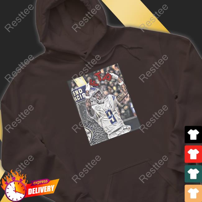 Official Detroit Apparel 313 Jameson Williams V9 Shirt