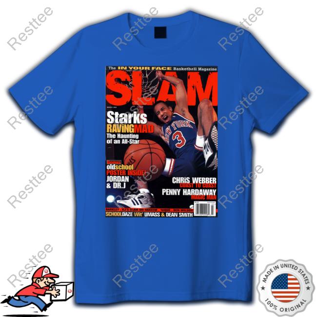 Official Slam Cover John Starks Shirt