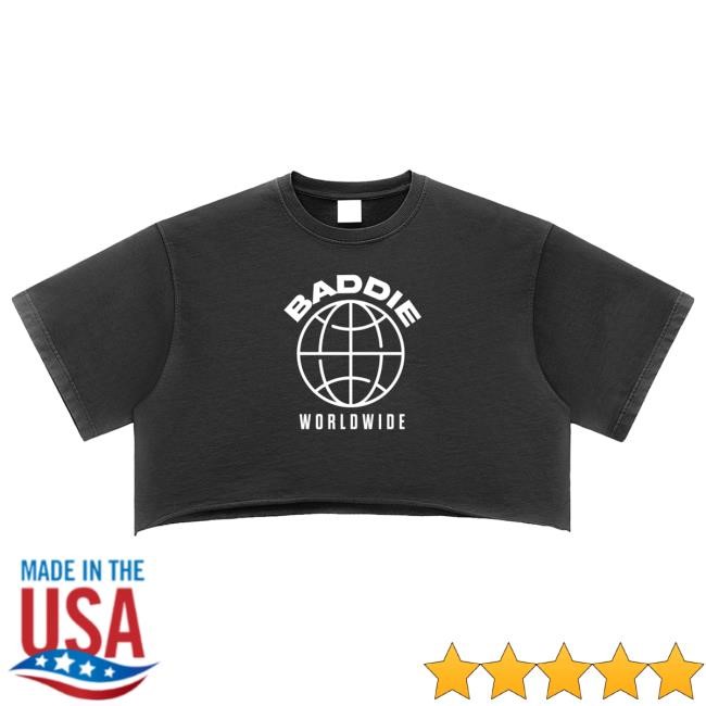 Authentic Baddie Worldwide Snow Washed Raw Edge Natalie Nunn