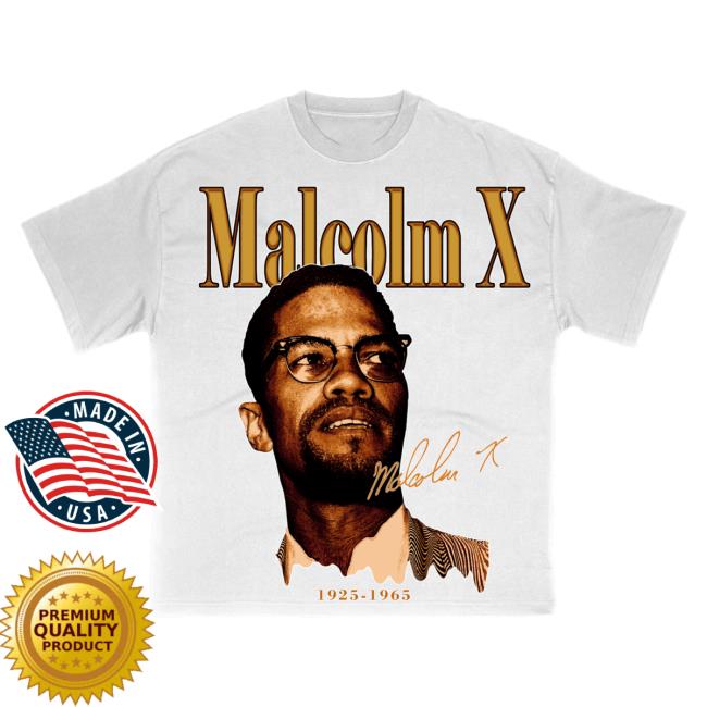 Official Do Not Disturb Clothing Store Shop Dnd By Ferris Malcolm X Signature Tee White