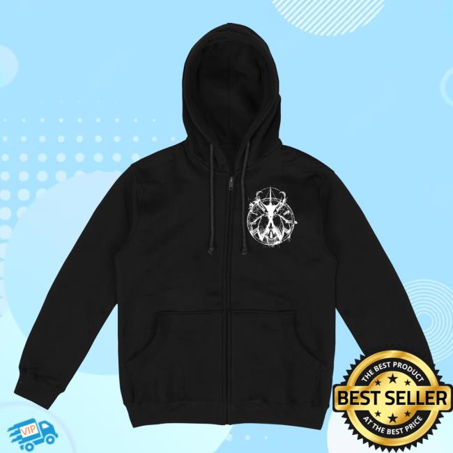Official Any Means Necessary Clothing Death Beetle Zip Up Pull Over Hoodie Black