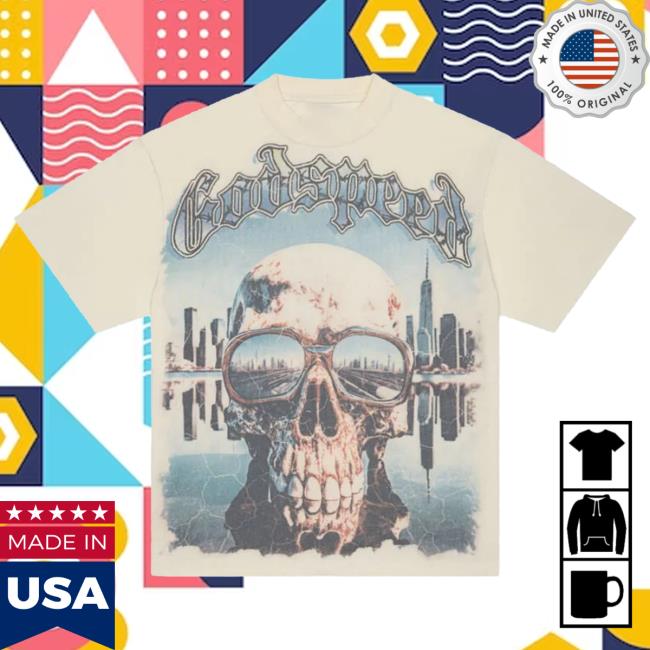Official Godspeed Nyc Clothing Merch Tunnel Vision Attractive Shirt (Bone)