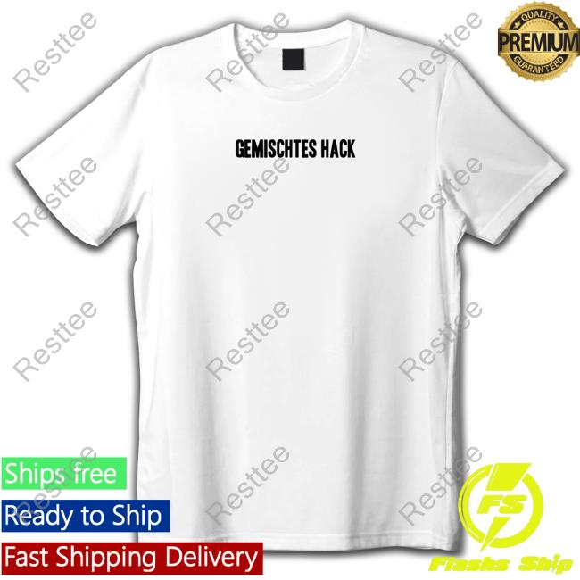 Gemischtes Hack White T Shirt