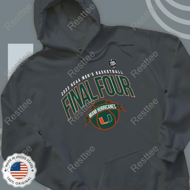 Ncaa Miami Hurricanes 2023 Ncaa Final Four Retro Shirt
