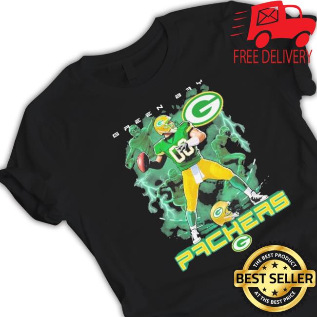 Green Bay Packers Player 00 Logo Tee Shirt Green Bay Packers Player 00 Logo Sweaters