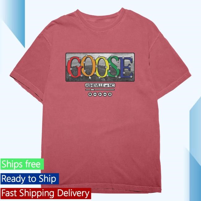 Goose Band Merch Asheville Benefit New Shirt Goose The Band Shop