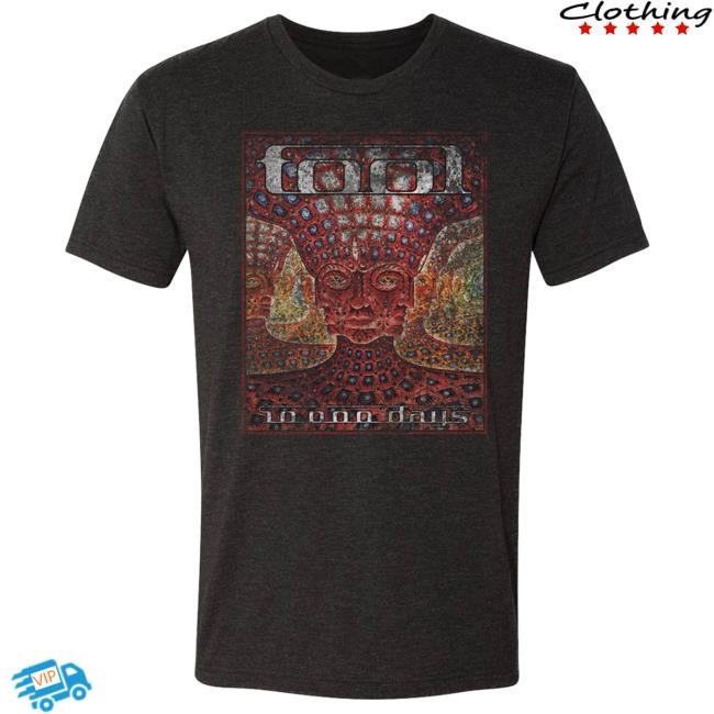 Official Tool Band Merch Shop 10,000 Days Vintage Shirt