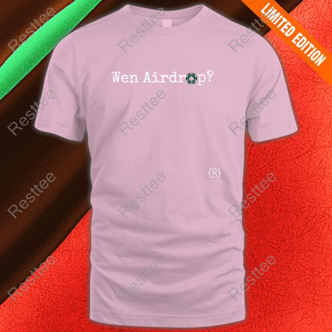 Xrpl Casinocoin Wen Airdrop T-Shirt Xrpl Merch Official Casinocoin Wen Airdrop T-Shirt