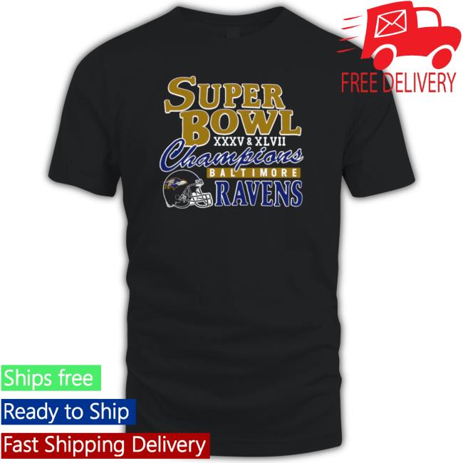 Official Baltimore Ravens Super Bowl Champions Long Sleeve Shirt