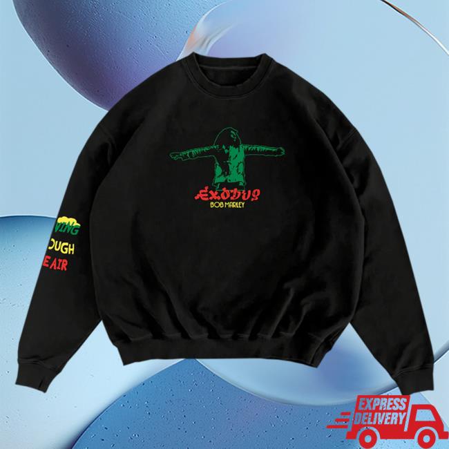 Official Bob Marley Merch Store Shop Bob Marley Exodus Hooded Sweatshirt