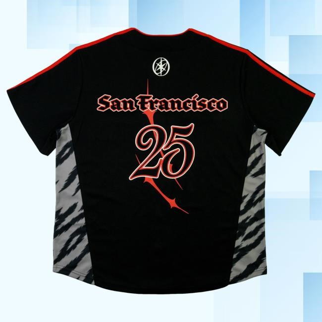 Katseye San Francisco Beautiful Chaos City Jersey Official Beautiful Chaos City Jersey San Francisco Gear Katseye