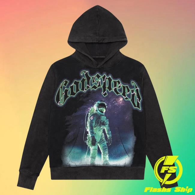 Official Godspeed Nyc Clothing Merch Extra Terrestrial Crewneck (Black)