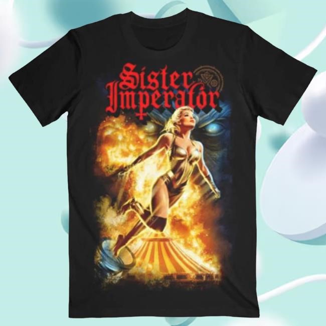 Official Ghost Band Merch Sister Imperator Foil Print #2 Shirts Ghost Rock Band