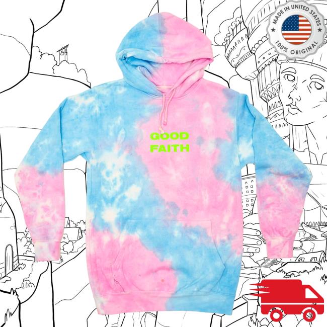 Official Madeon Merch Store Good Faith Tie Dye Sweatshirt