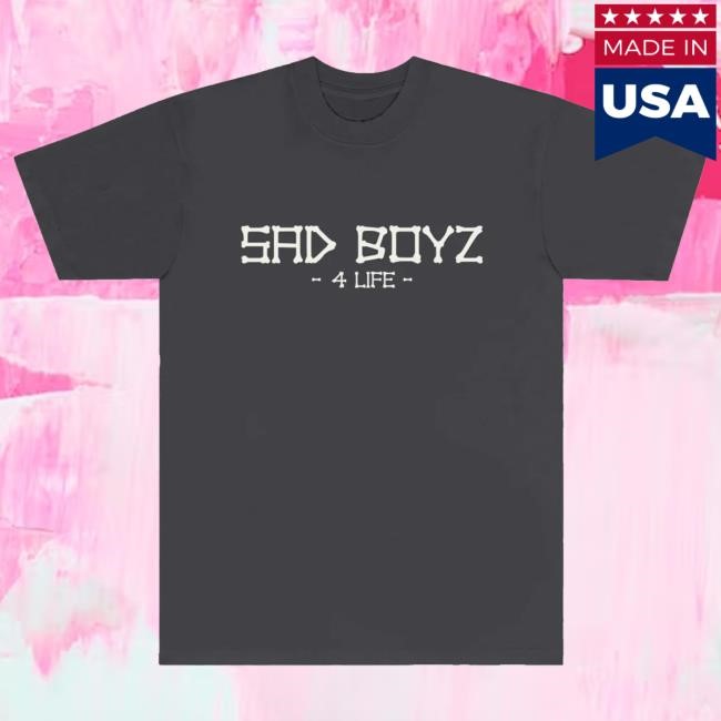 Official Sad Boyz Merch Store La Mata Hoodies - Vintage Black